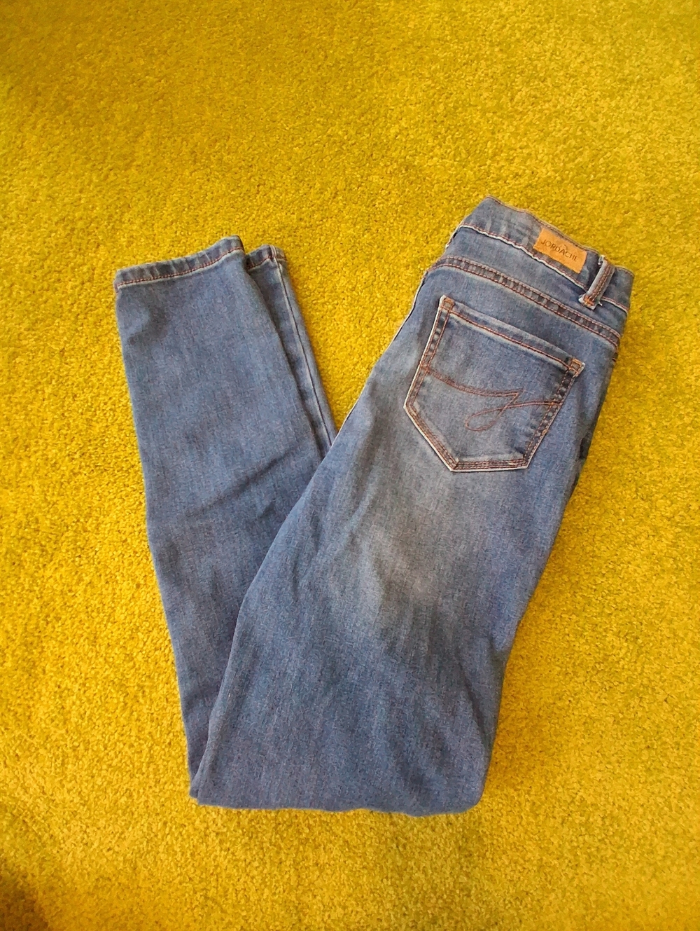 EUC Jordache Denim Jeans Girls Size 18 Slim